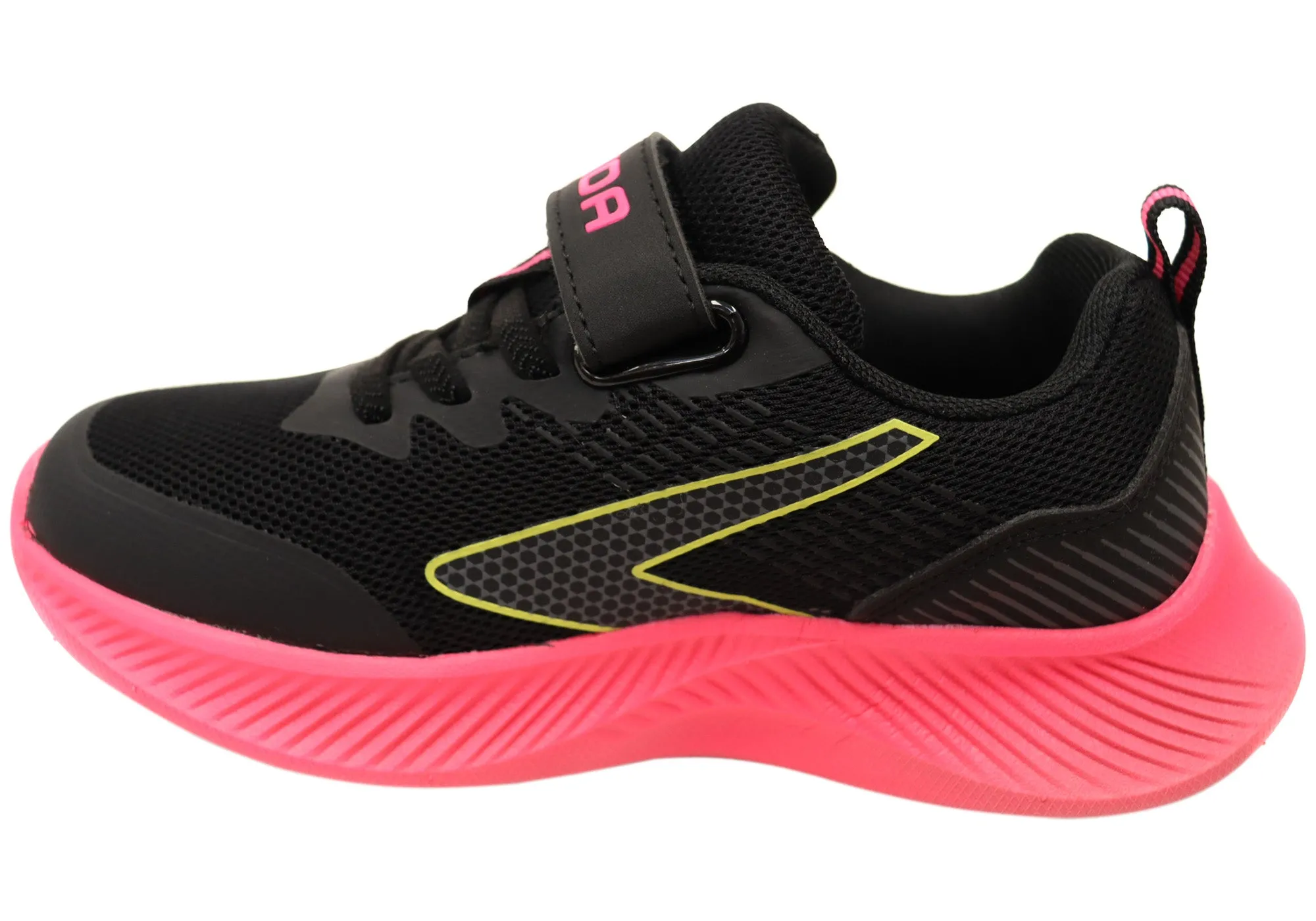 Chaussures de sport confortables pour filles Kaleido Kids à bande ajustable Sfida