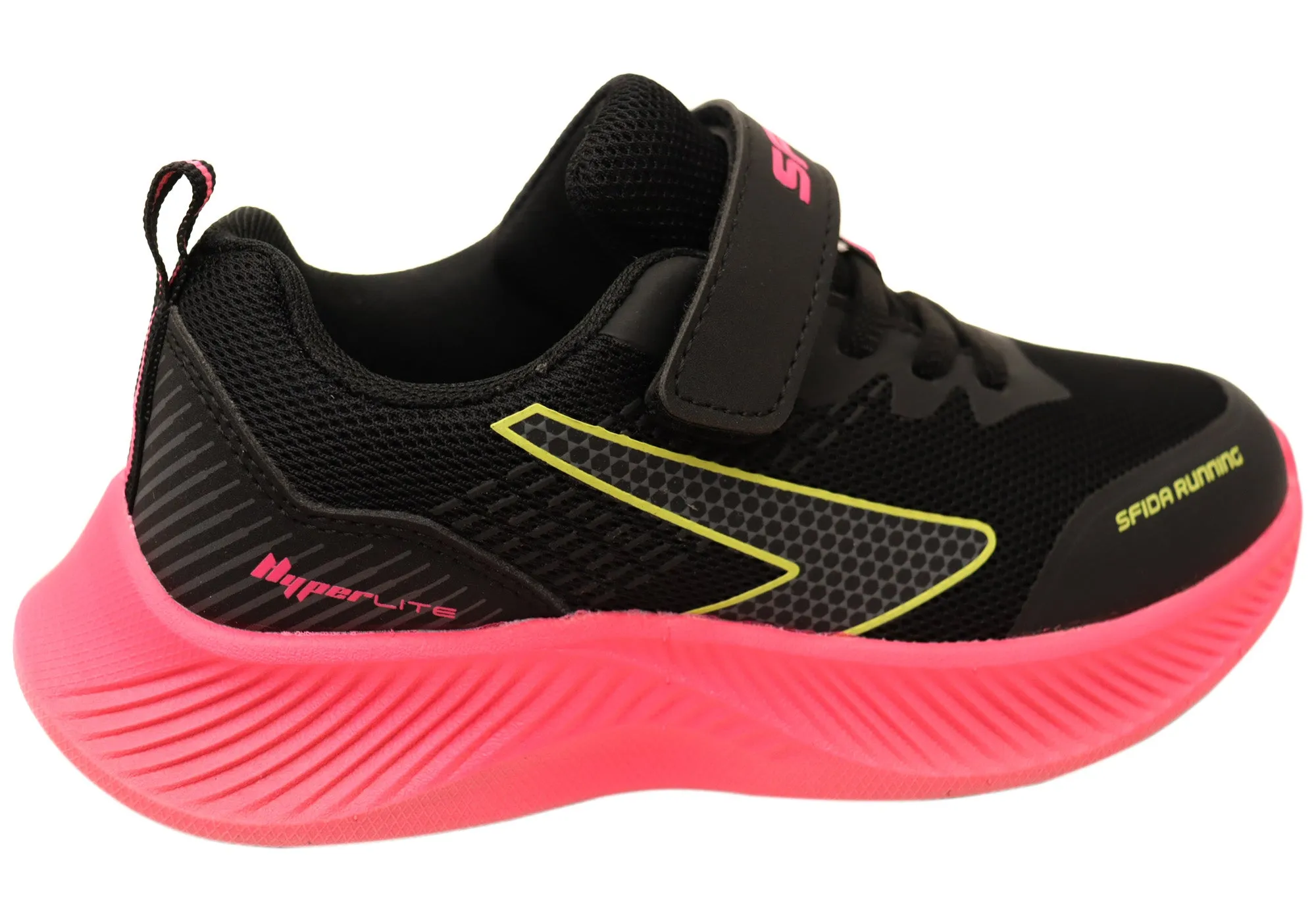 Chaussures de sport confortables pour filles Kaleido Kids à bande ajustable Sfida