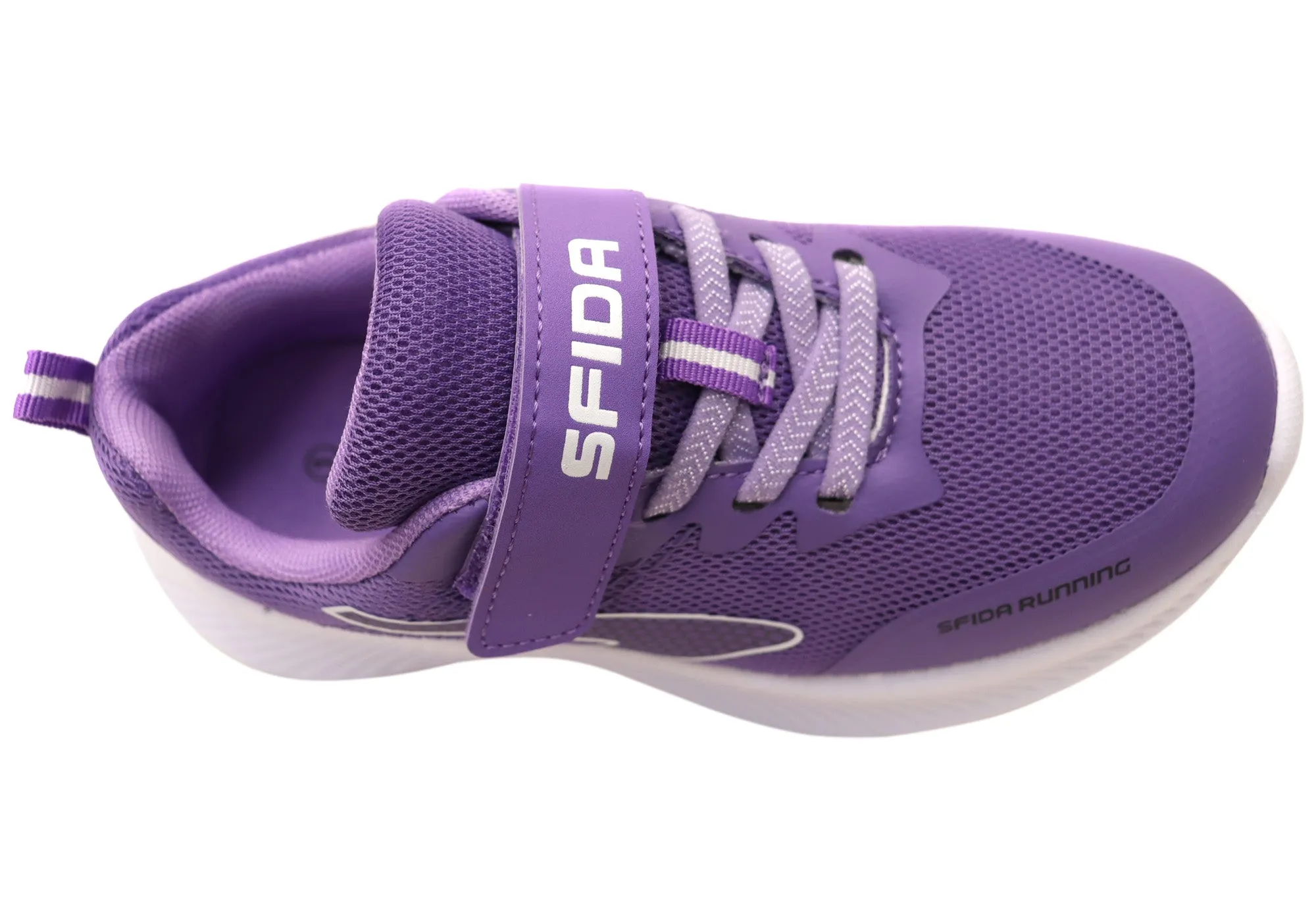 Chaussures de sport confortables pour filles Kaleido Kids à bande ajustable Sfida