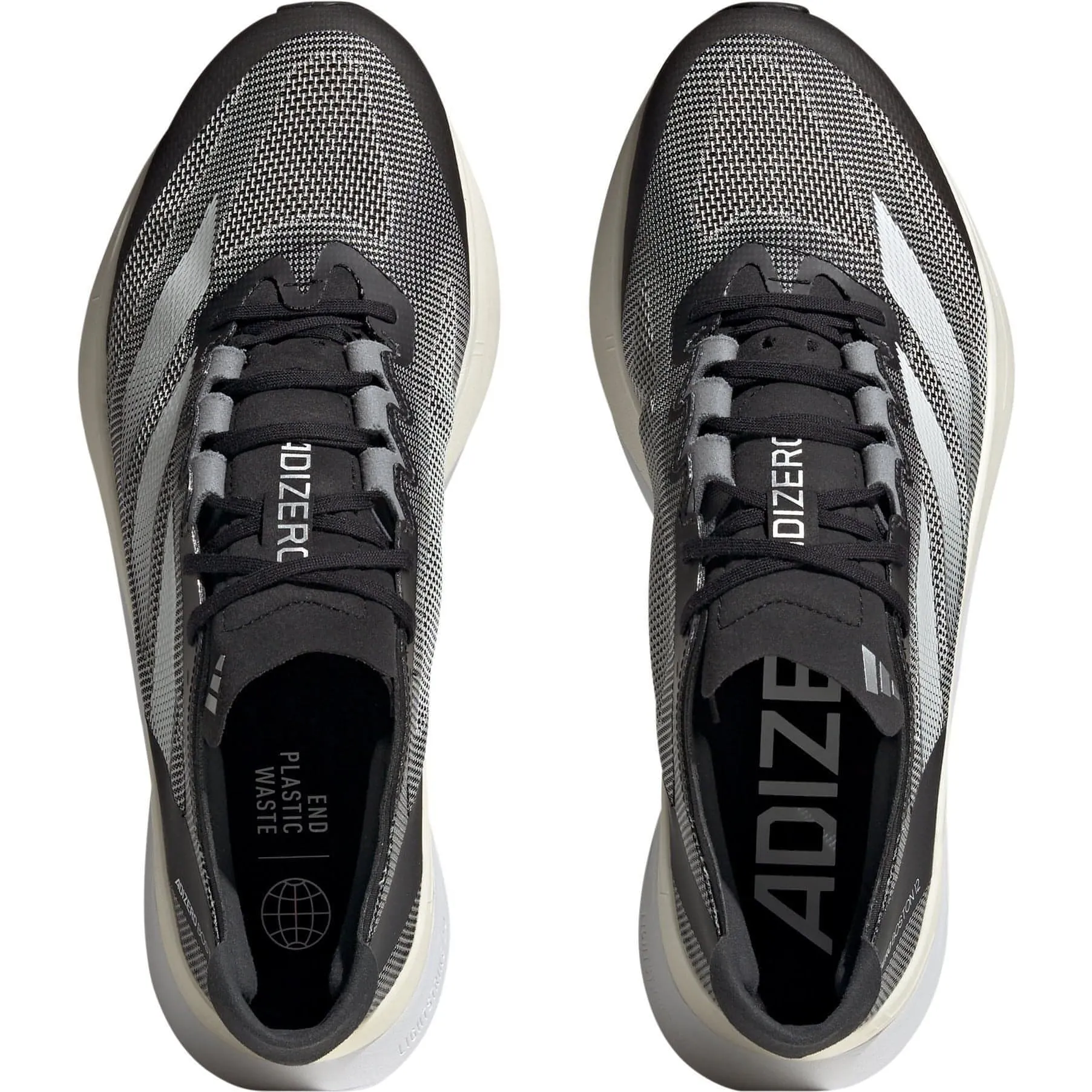 Chaussures Adidas Homme Chaussures de course Adizero Boston 12 pour hommes - Noir