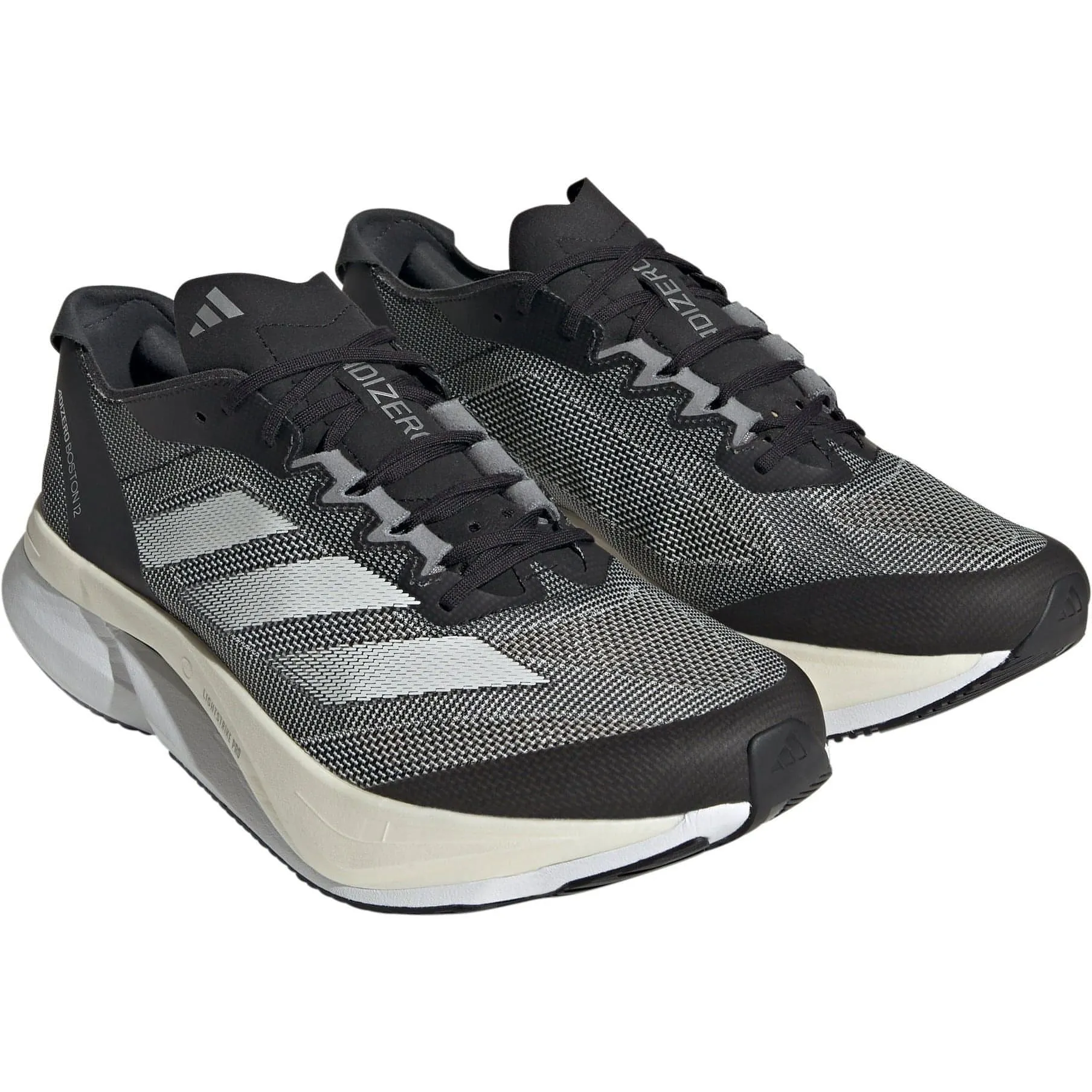 Chaussures Adidas Homme Chaussures de course Adizero Boston 12 pour hommes - Noir