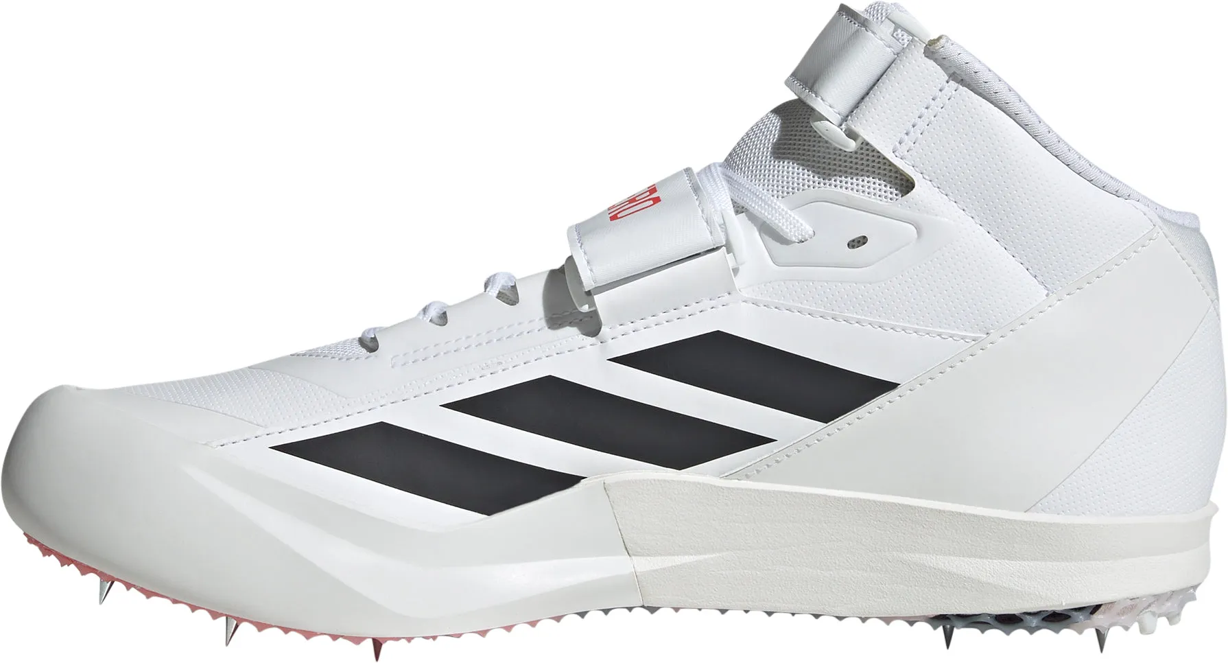 Chaussures Adidas pour hommes Adidas Adizero Javelin Pointes pour épreuves de lancer - Blanc
