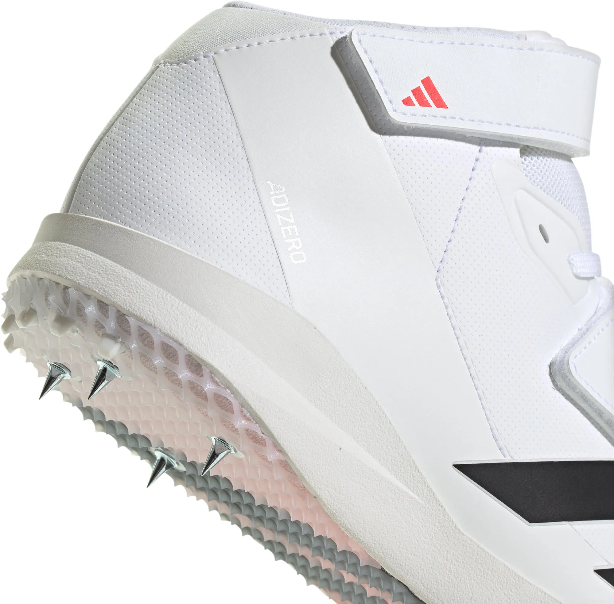 Chaussures Adidas pour hommes Adidas Adizero Javelin Pointes pour épreuves de lancer - Blanc