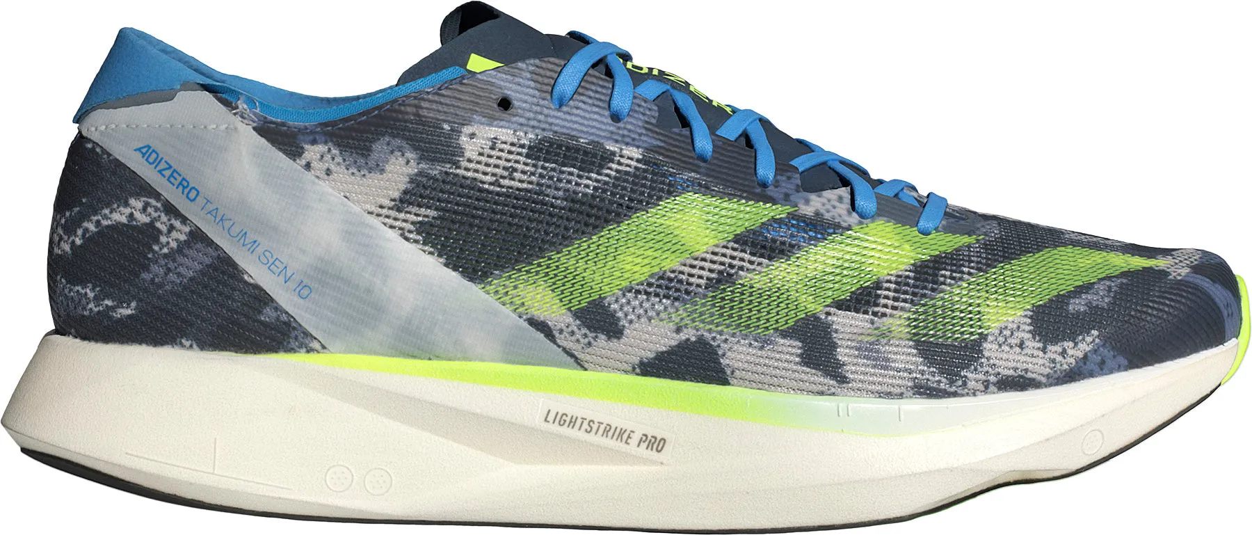 Chaussures Adidas Homme Chaussures de course Adizero Takumi Sen 10 pour hommes - Bleu