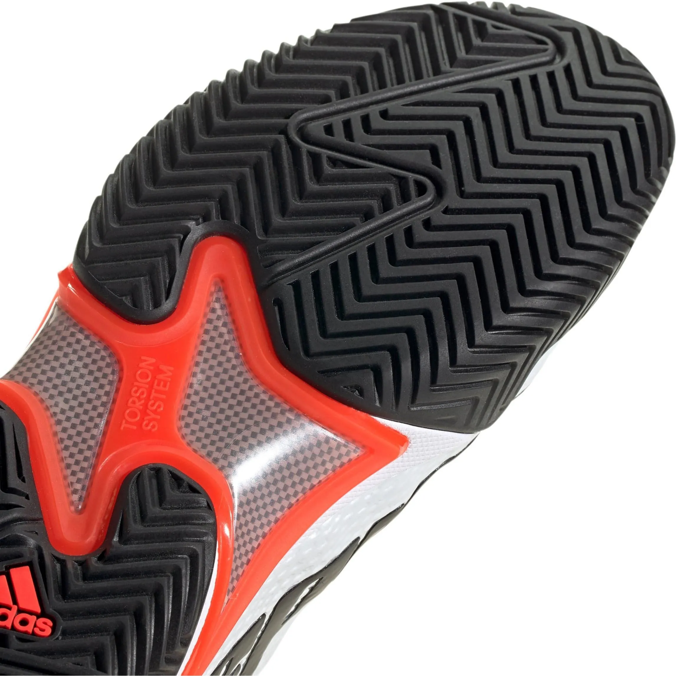 Chaussures Adidas Homme Chaussures de tennis Adidas Barricade pour hommes - Blanc