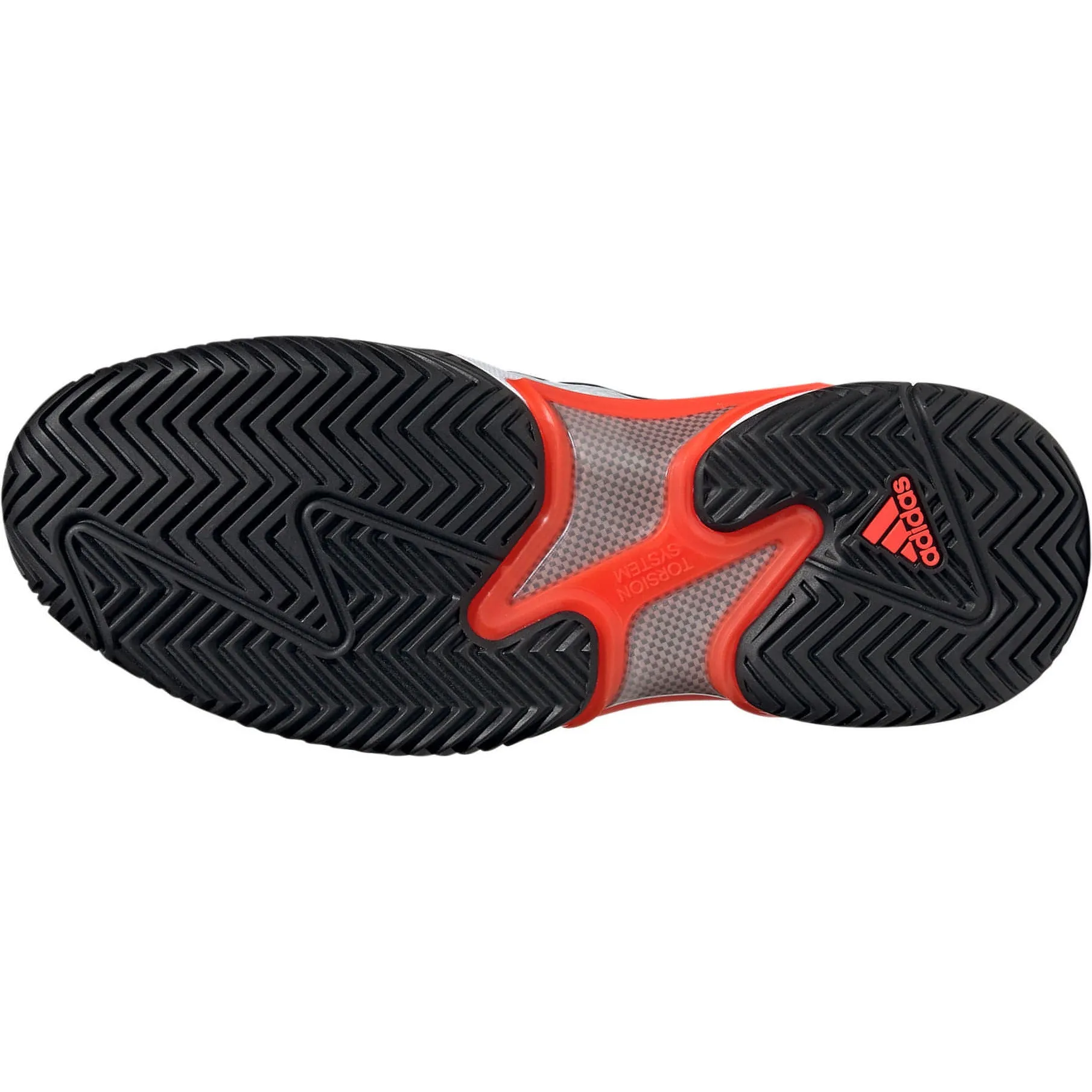 Chaussures Adidas Homme Chaussures de tennis Adidas Barricade pour hommes - Blanc
