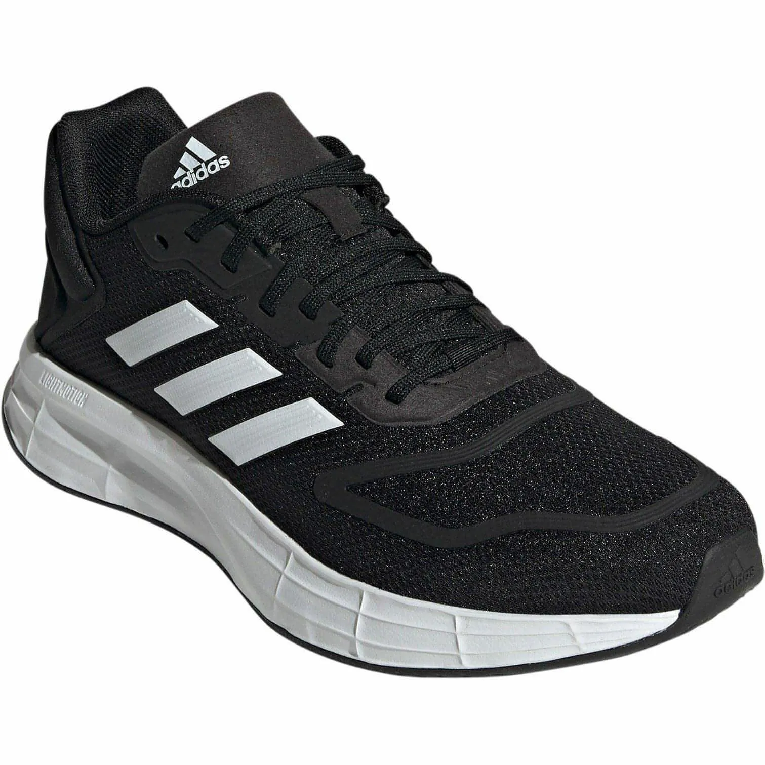 Chaussures Adidas Homme Chaussures de course Adidas Duramo 10 pour Hommes - Noir