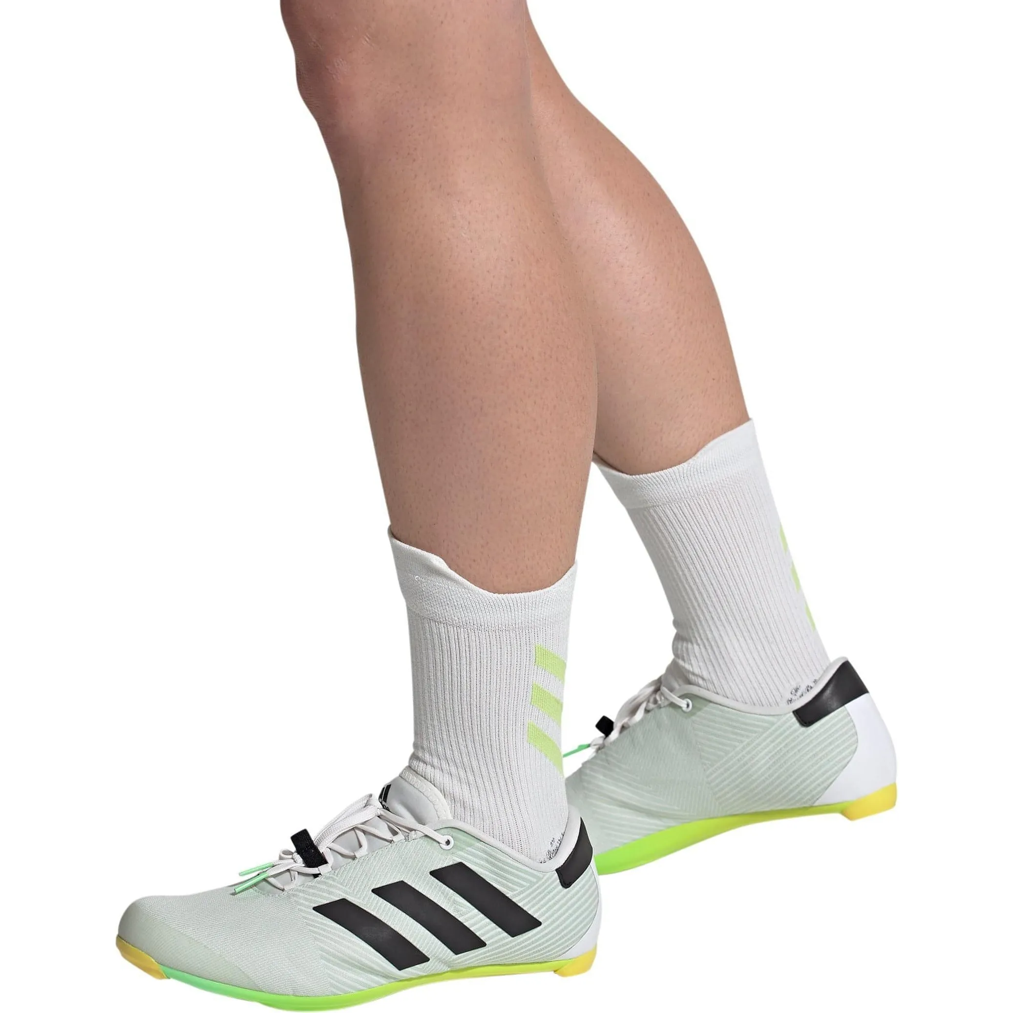 Chaussures Adidas pour hommes Chaussures de cyclisme sur route Adidas - Blanc