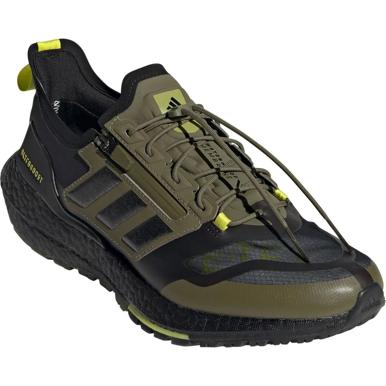 Chaussures Adidas Homme Chaussures de course adidas Ultra Boost 21 GORE-TEX pour hommes - Vert