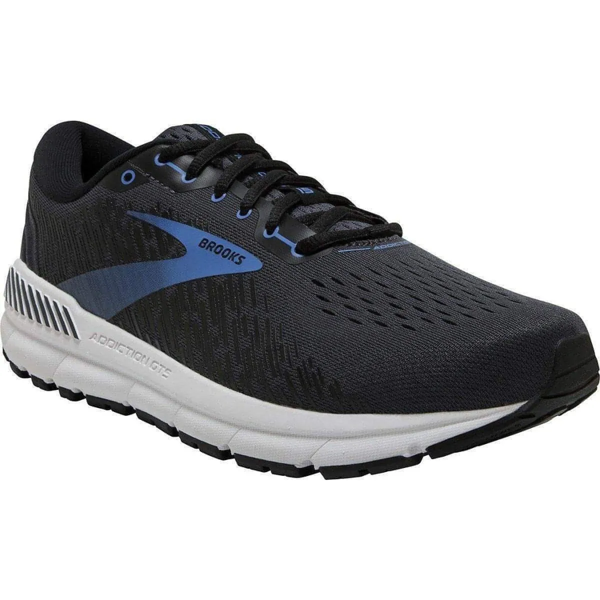Chaussures de course Brooks Brooks Addiction GTS 15 FIT ÉTROIT pour homme - Noir