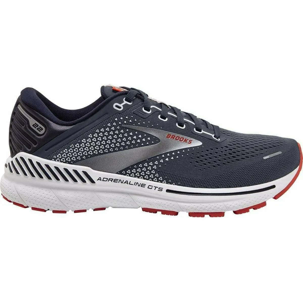 Chaussures de course Brooks Adrenaline GTS 22 pour hommes - Marine