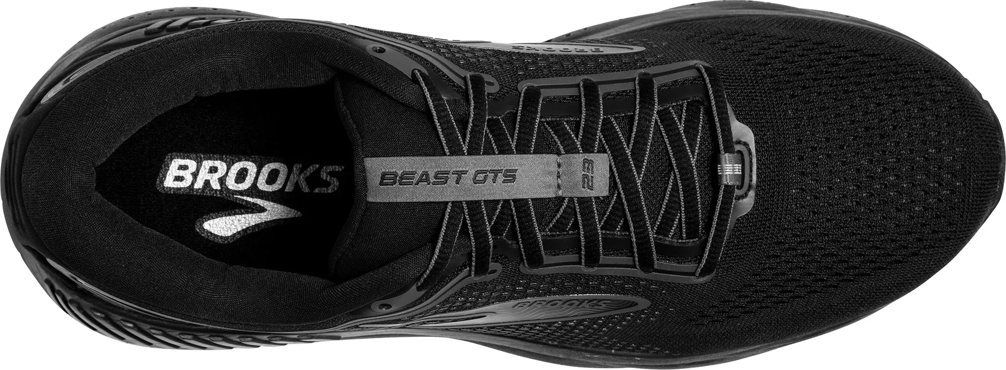 Chaussures de course Brooks Brooks Beast GTS 23 WIDE FIT pour hommes - Noir