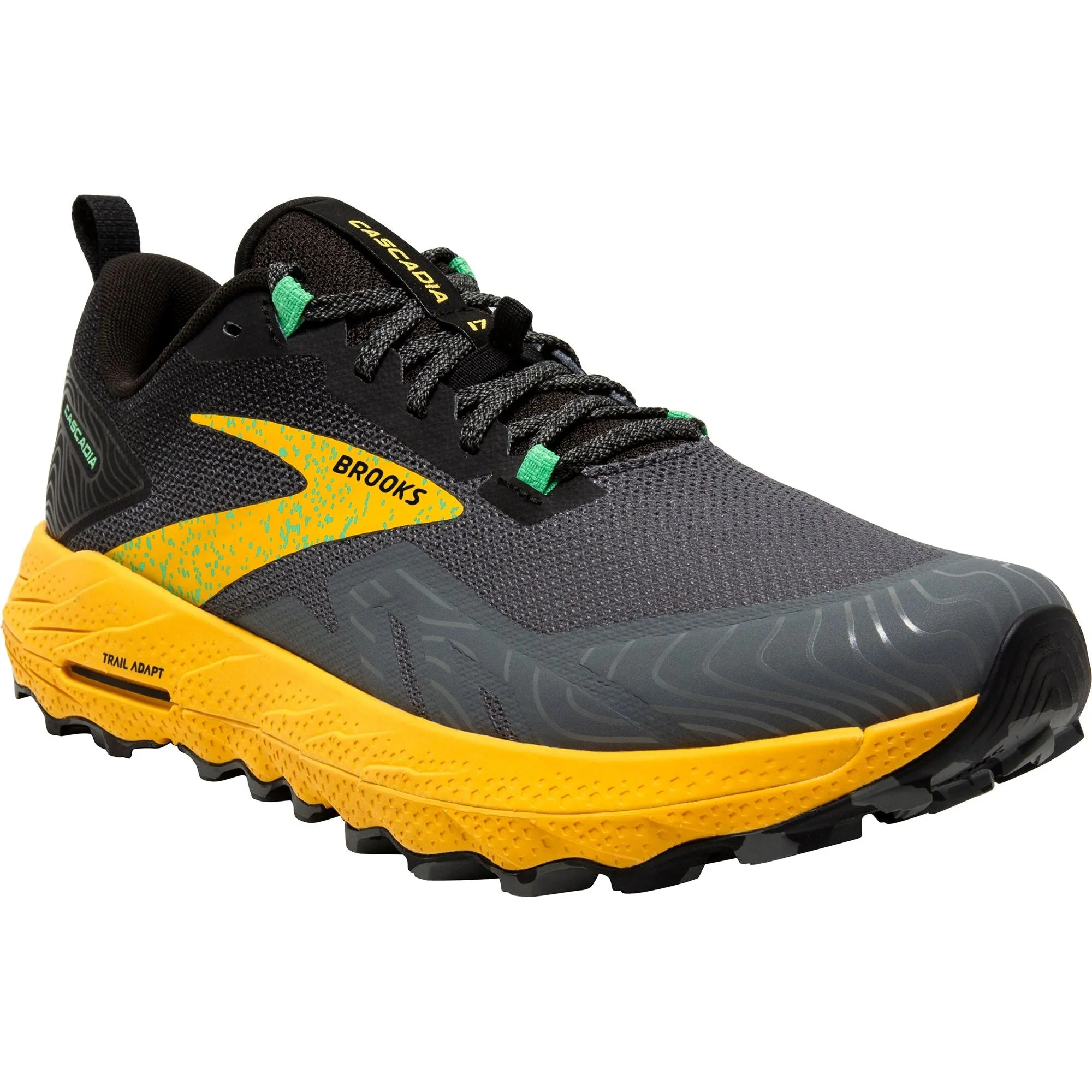 Chaussures de trail Brooks Brooks Cascadia 17 pour hommes - Gris