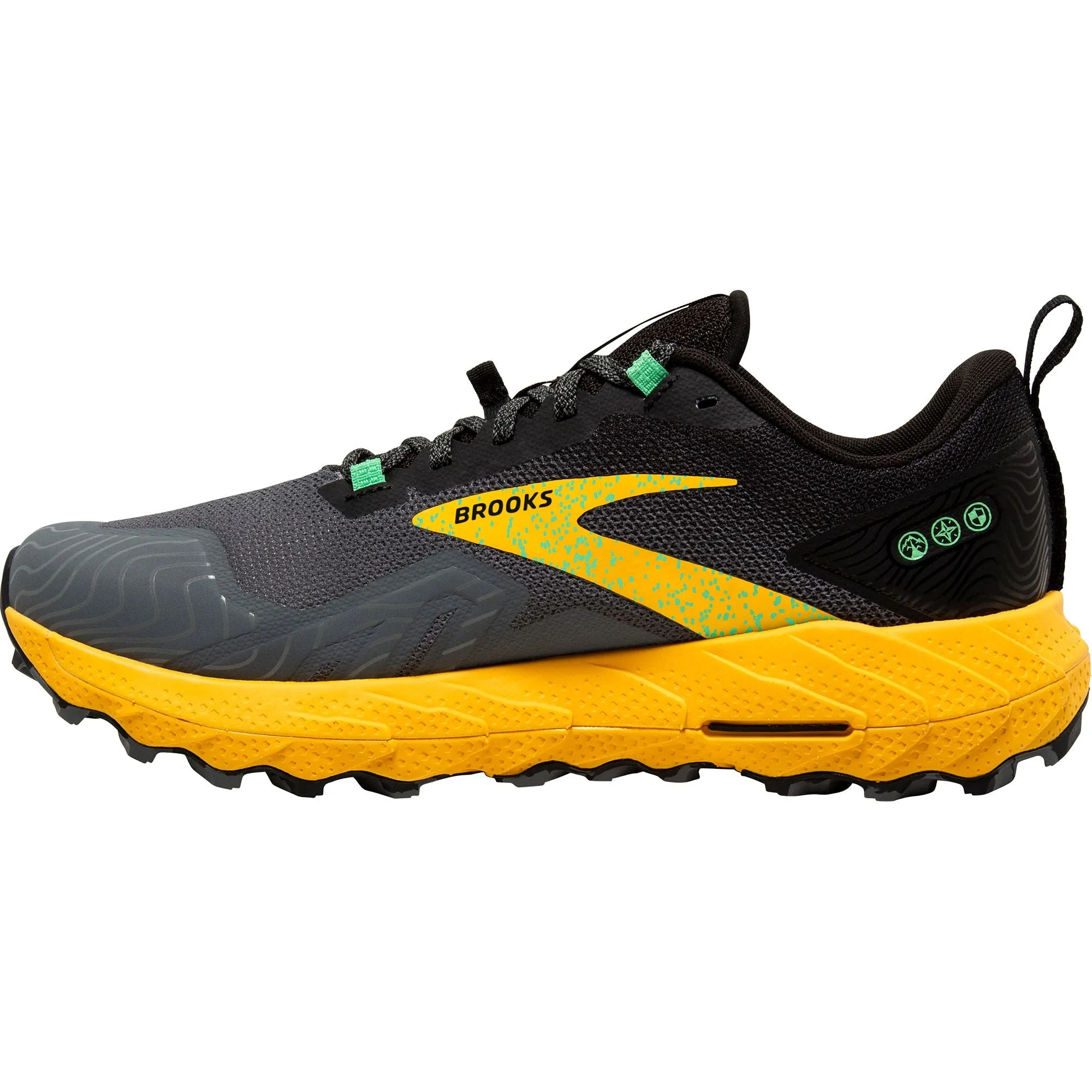 Chaussures de trail Brooks Brooks Cascadia 17 pour hommes - Gris