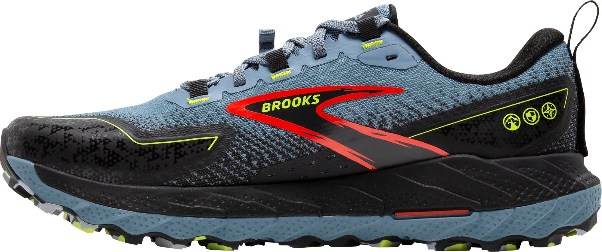 Chaussures de trail Brooks Cascadia 18 pour homme - Bleu
