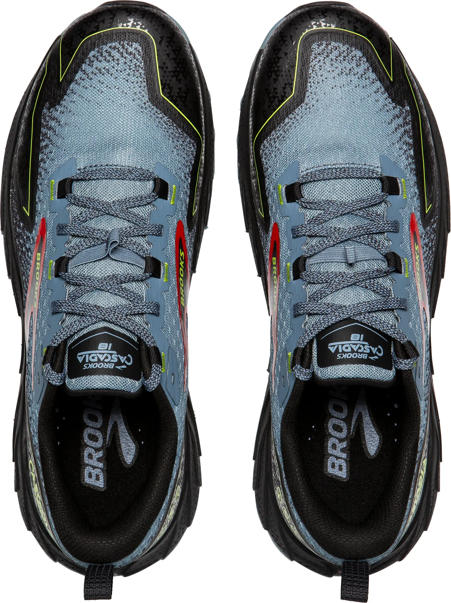 Chaussures de trail Brooks Cascadia 18 pour homme - Bleu