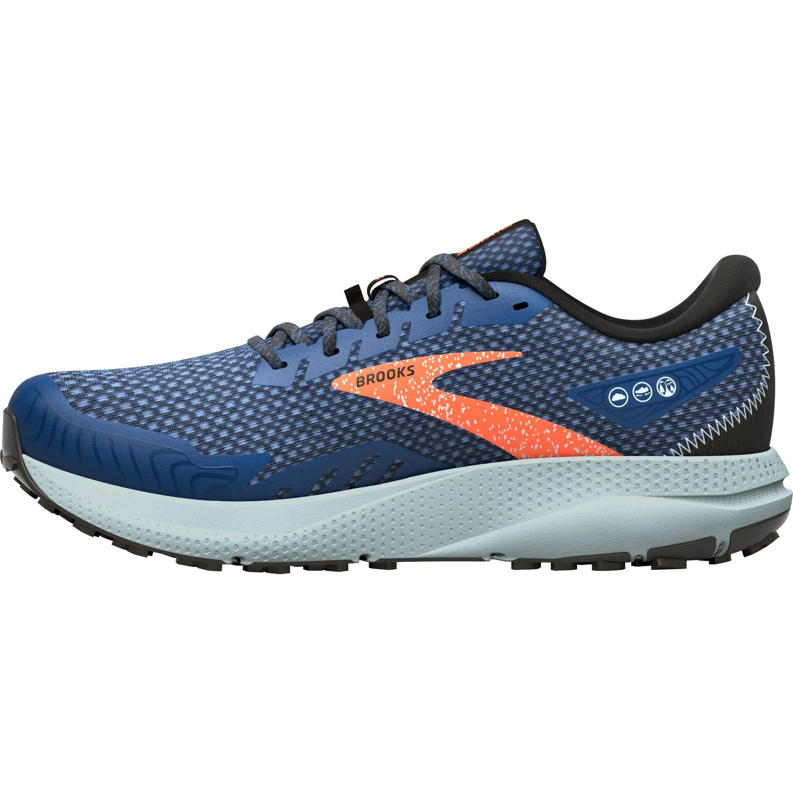 Chaussures de trail Brooks Divide 4 pour homme - Marine