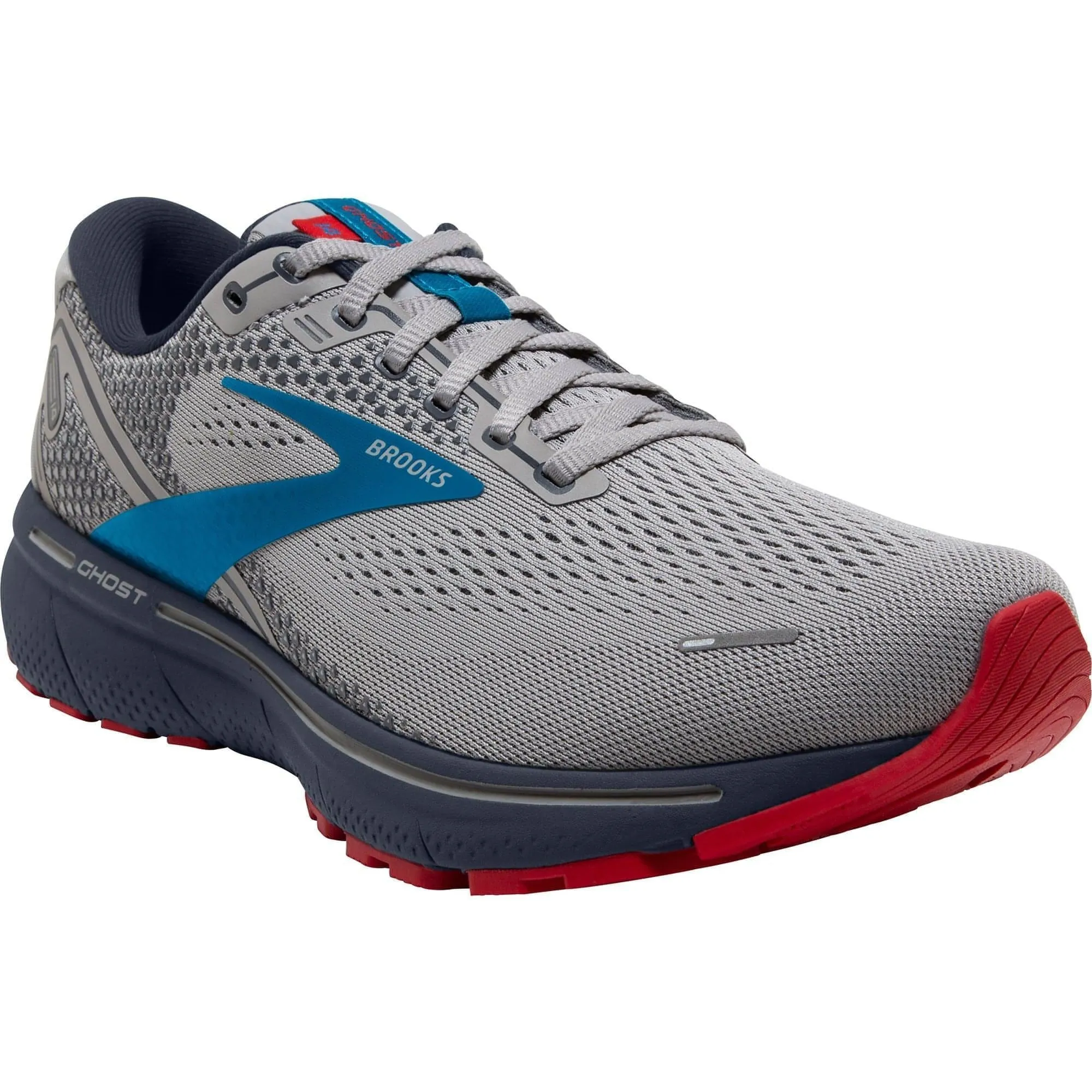 Chaussures de course Brooks Ghost 14 pour hommes - Gris