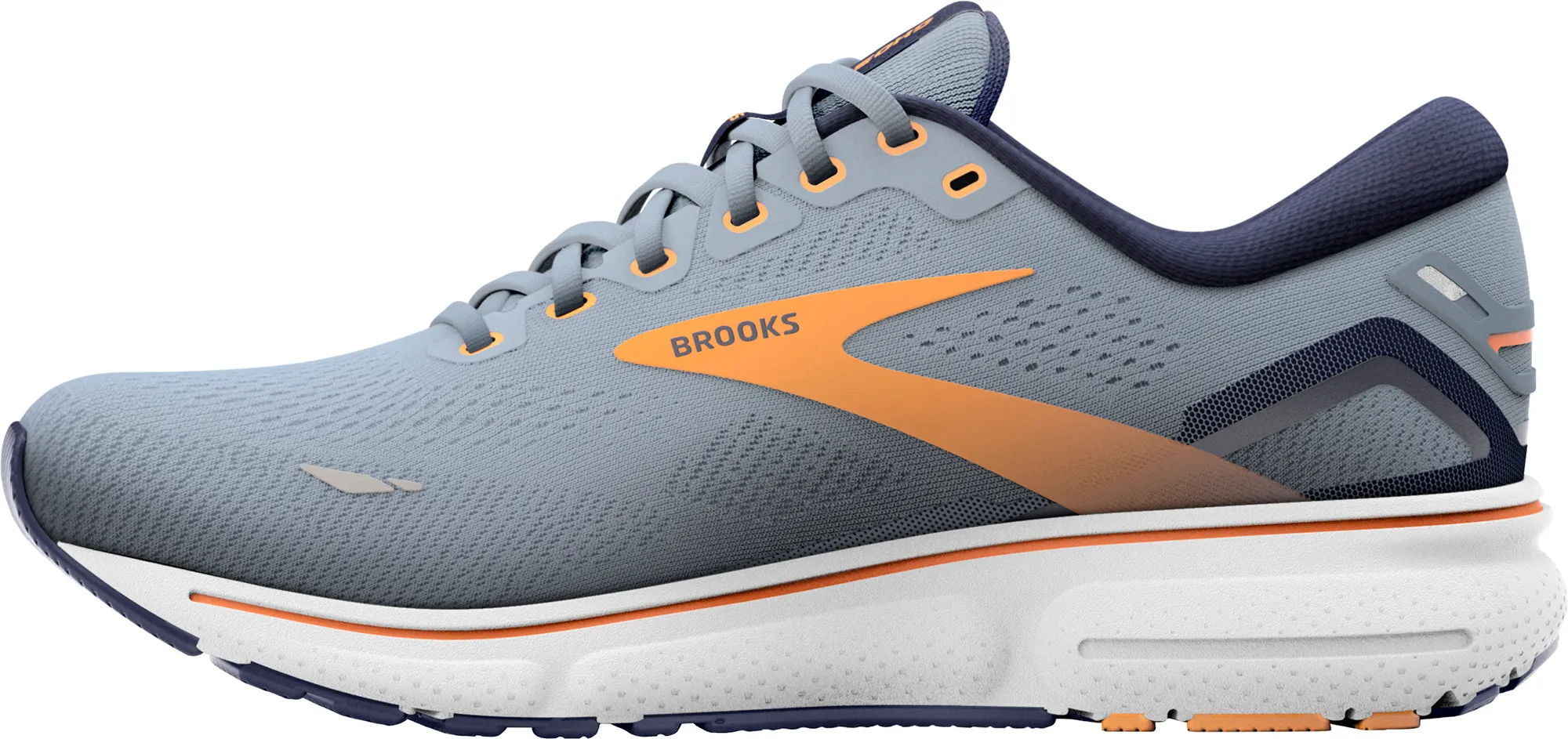 Chaussures de course Brooks Ghost 15 pour hommes - Gris