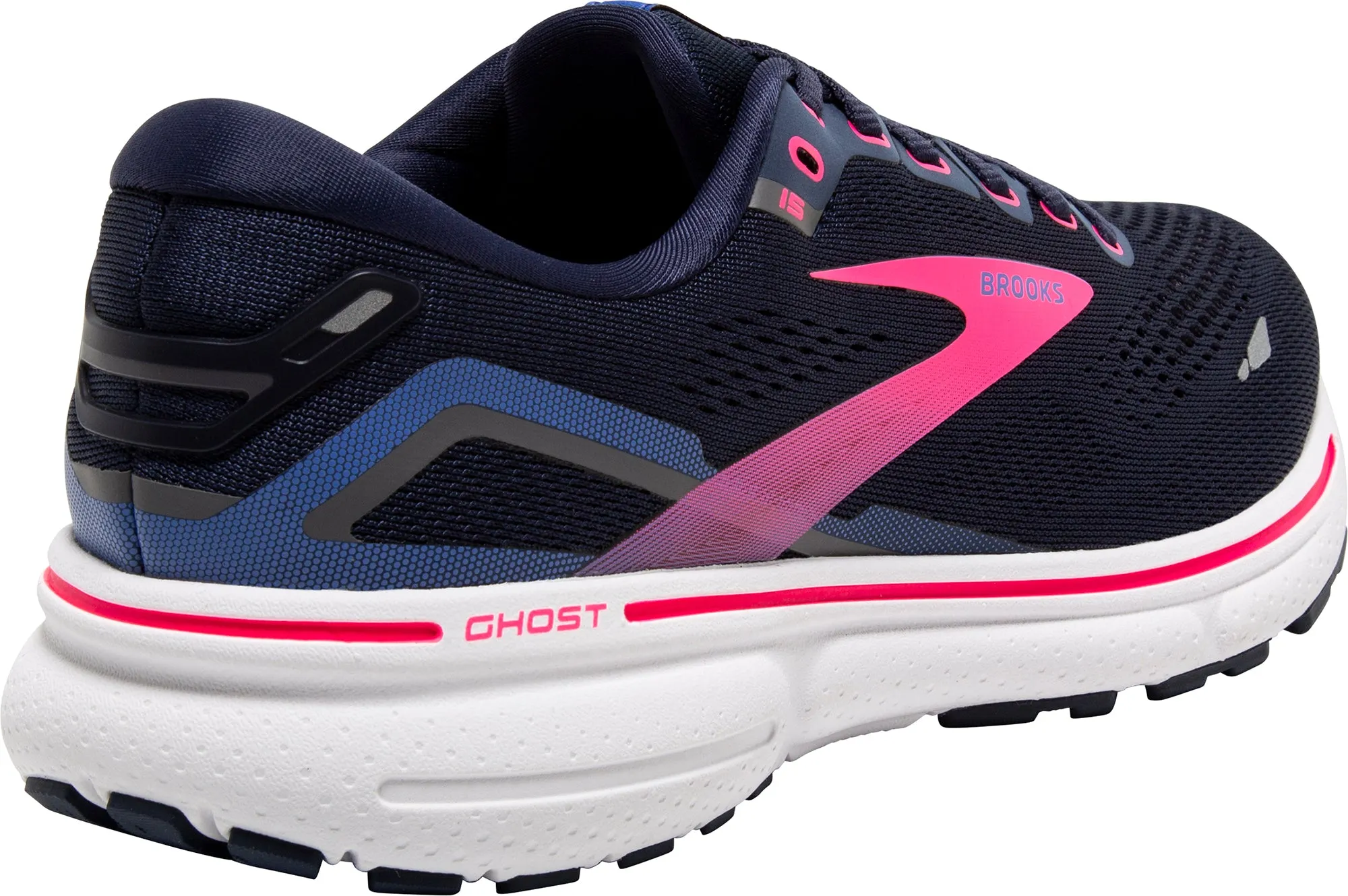 Chaussures de course Brooks Ghost 15 pour femmes - Marine