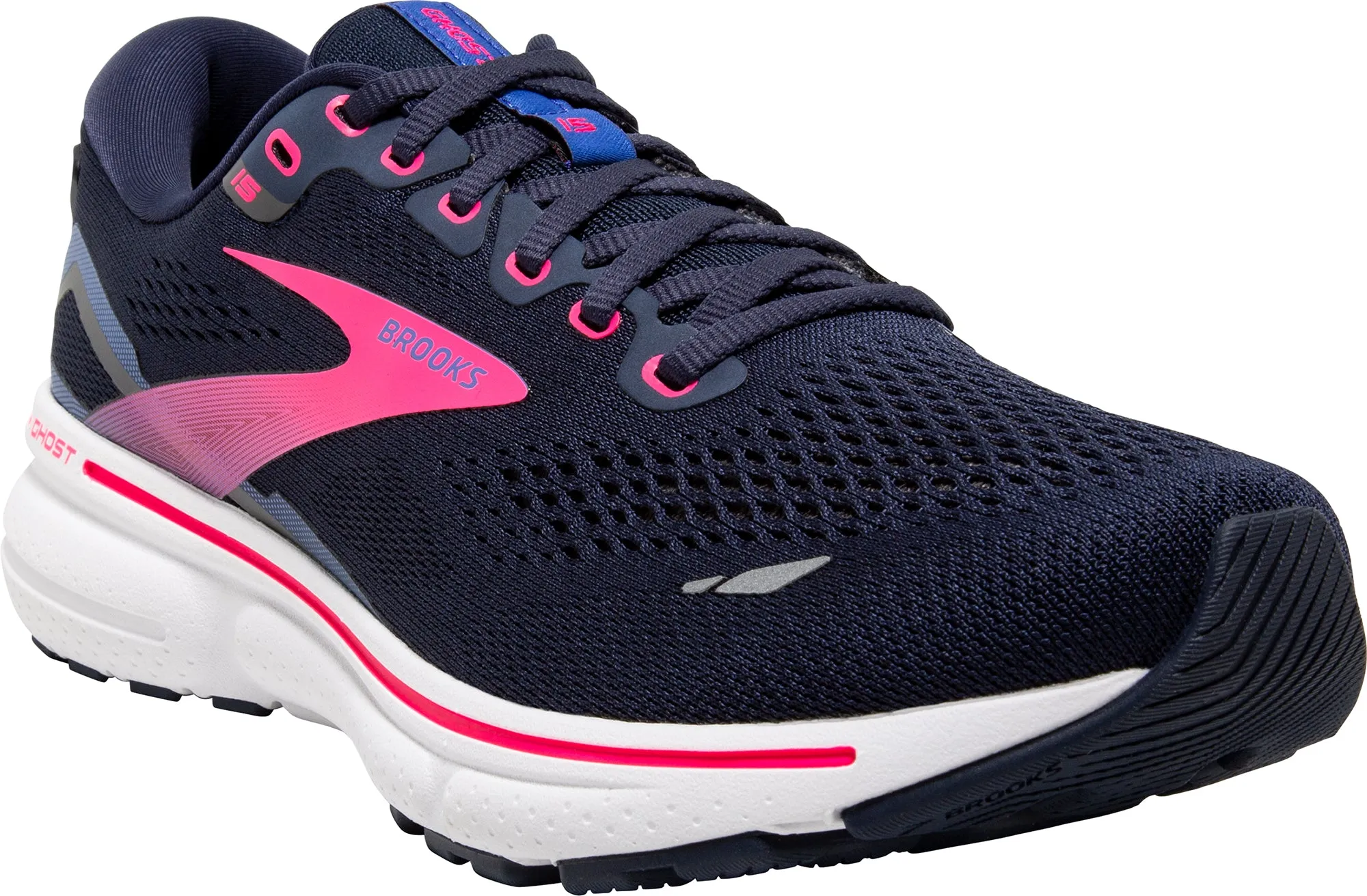 Chaussures de course Brooks Ghost 15 pour femmes - Marine