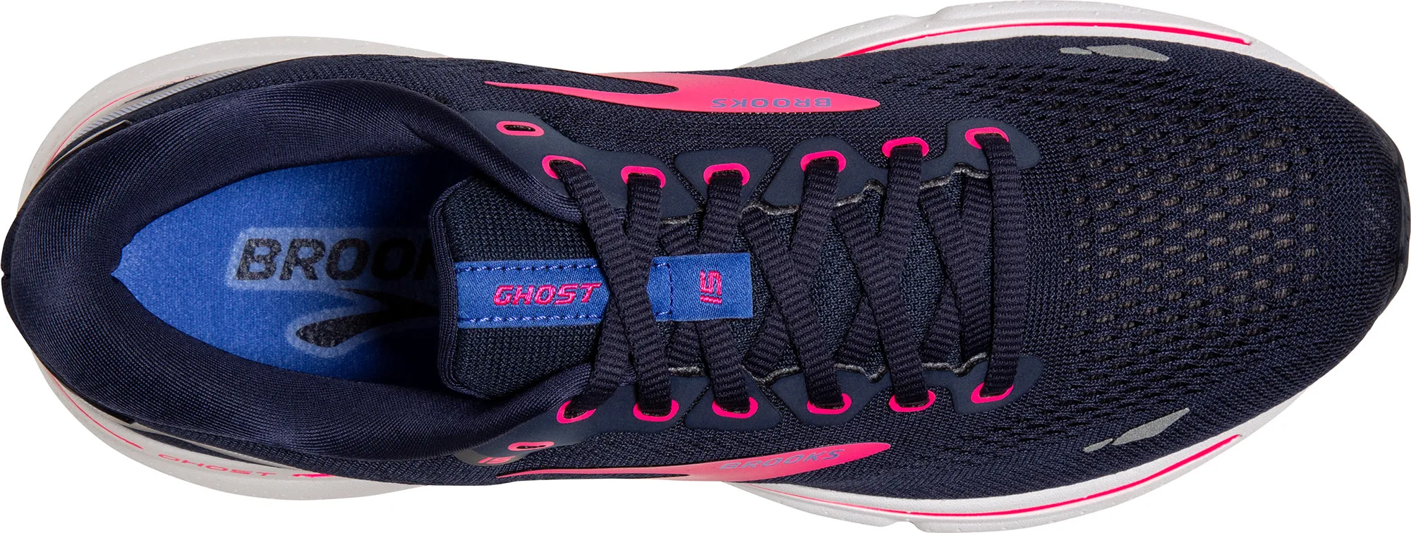 Chaussures de course Brooks Ghost 15 pour femmes - Marine