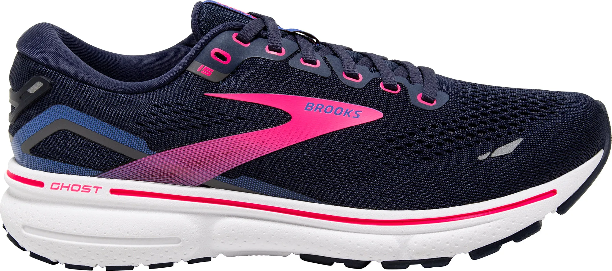 Chaussures de course Brooks Ghost 15 pour femmes - Marine
