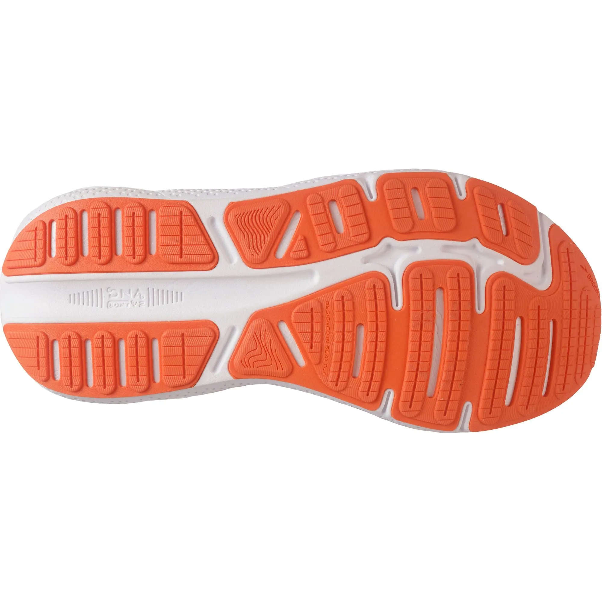 Chaussures de course Brooks Ghost Max pour hommes - Orange