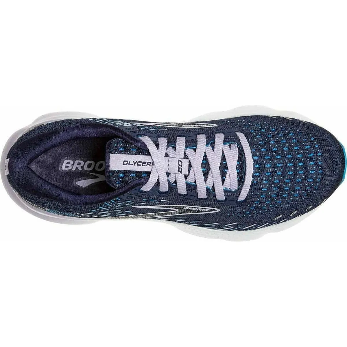 Chaussures de course Brooks Glycerin 20 pour femmes - Bleu