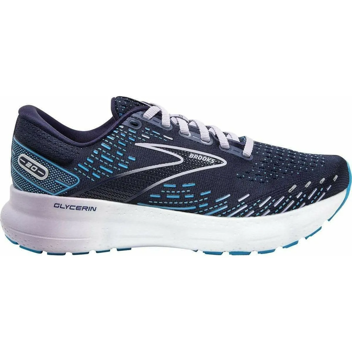 Chaussures de course Brooks Glycerin 20 pour femmes - Bleu