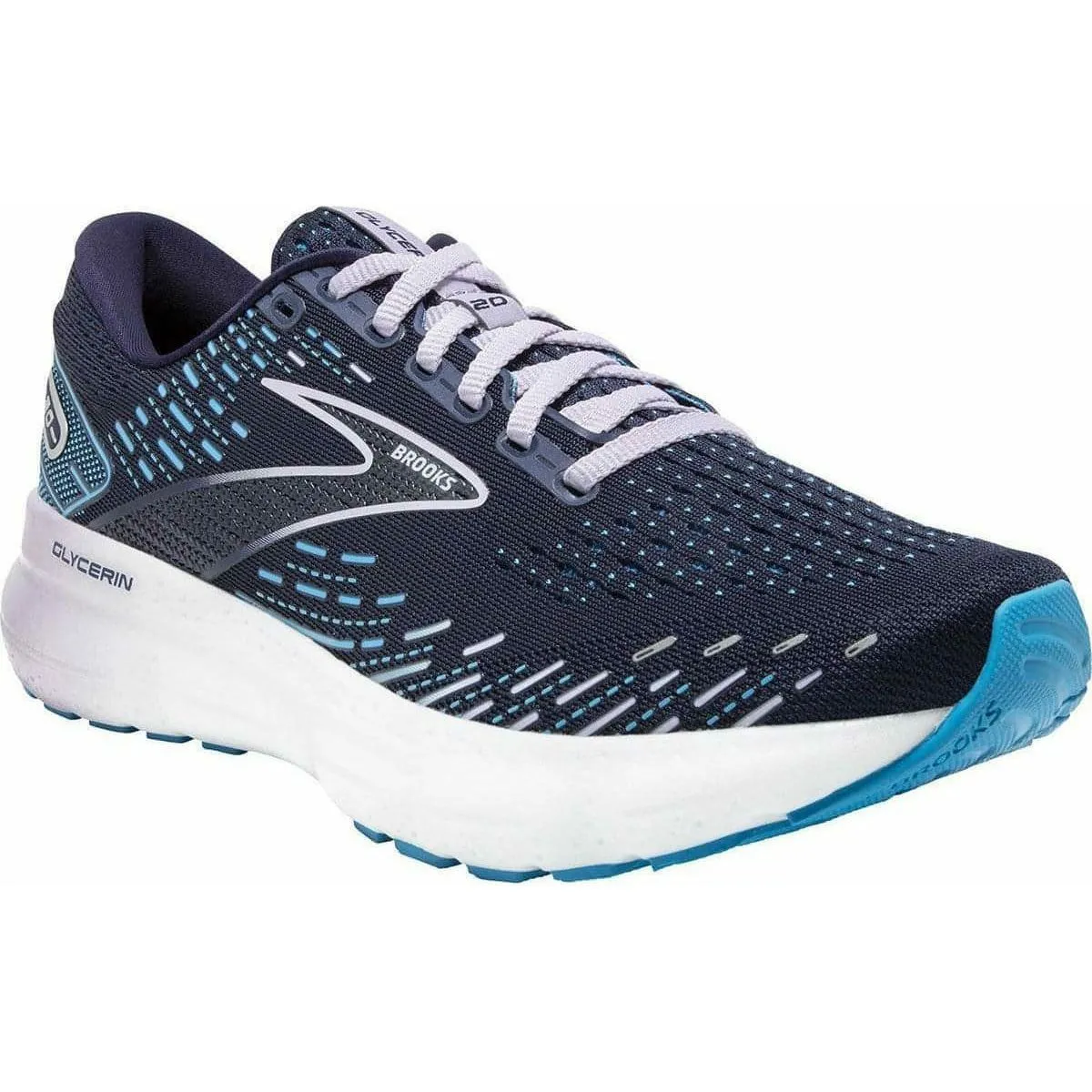 Chaussures de course Brooks Glycerin 20 pour femmes - Bleu