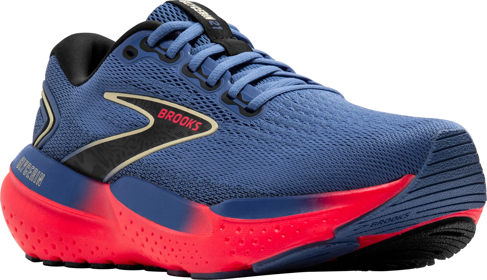 Chaussures de course Brooks Glycerin 21 pour femmes - Bleu