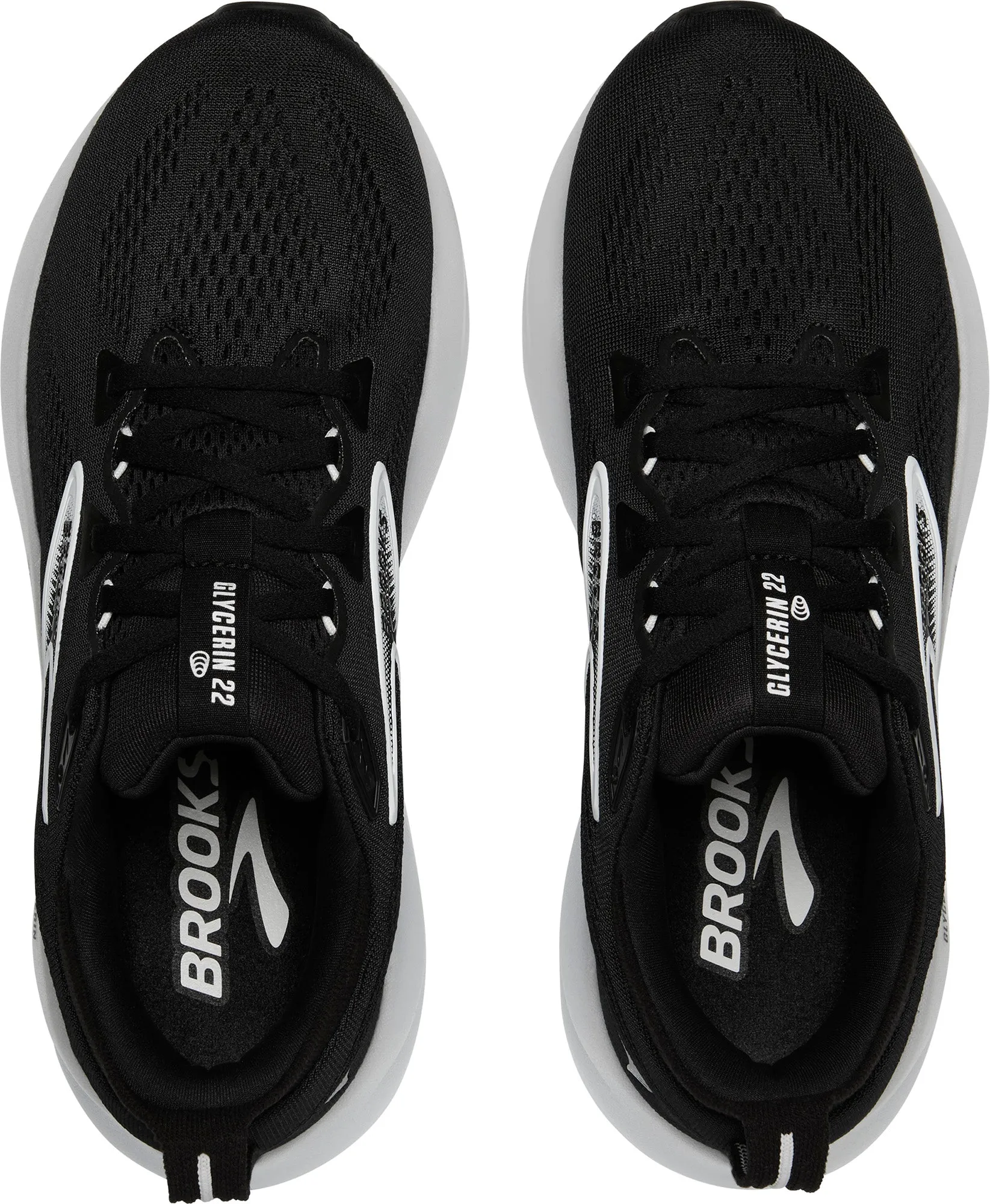 Chaussures de course Brooks Glycerin 22 WIDE FIT pour femmes - Noir