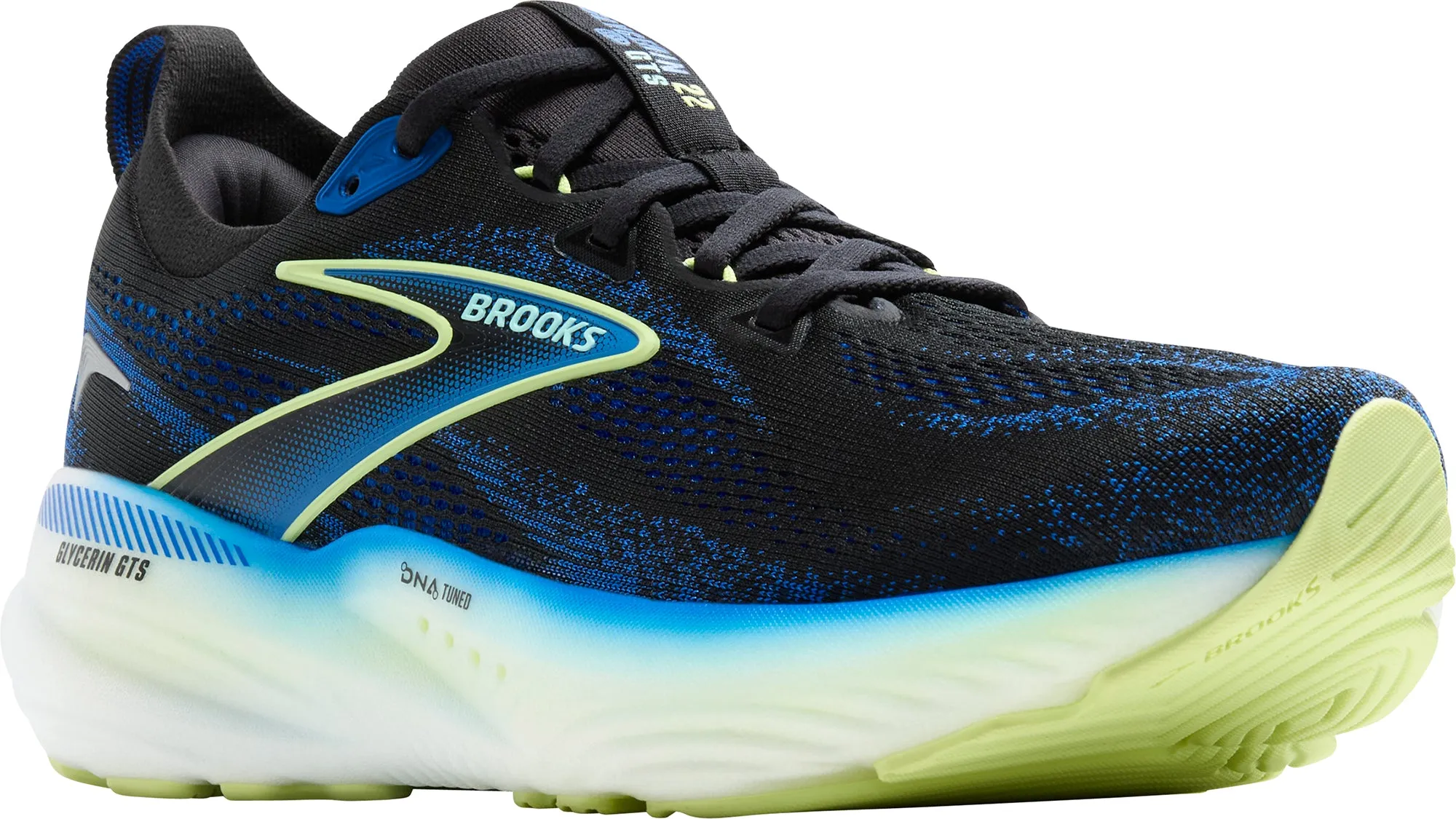 Chaussures de course Brooks Brooks Glycerin GTS 22 pour hommes - Noir