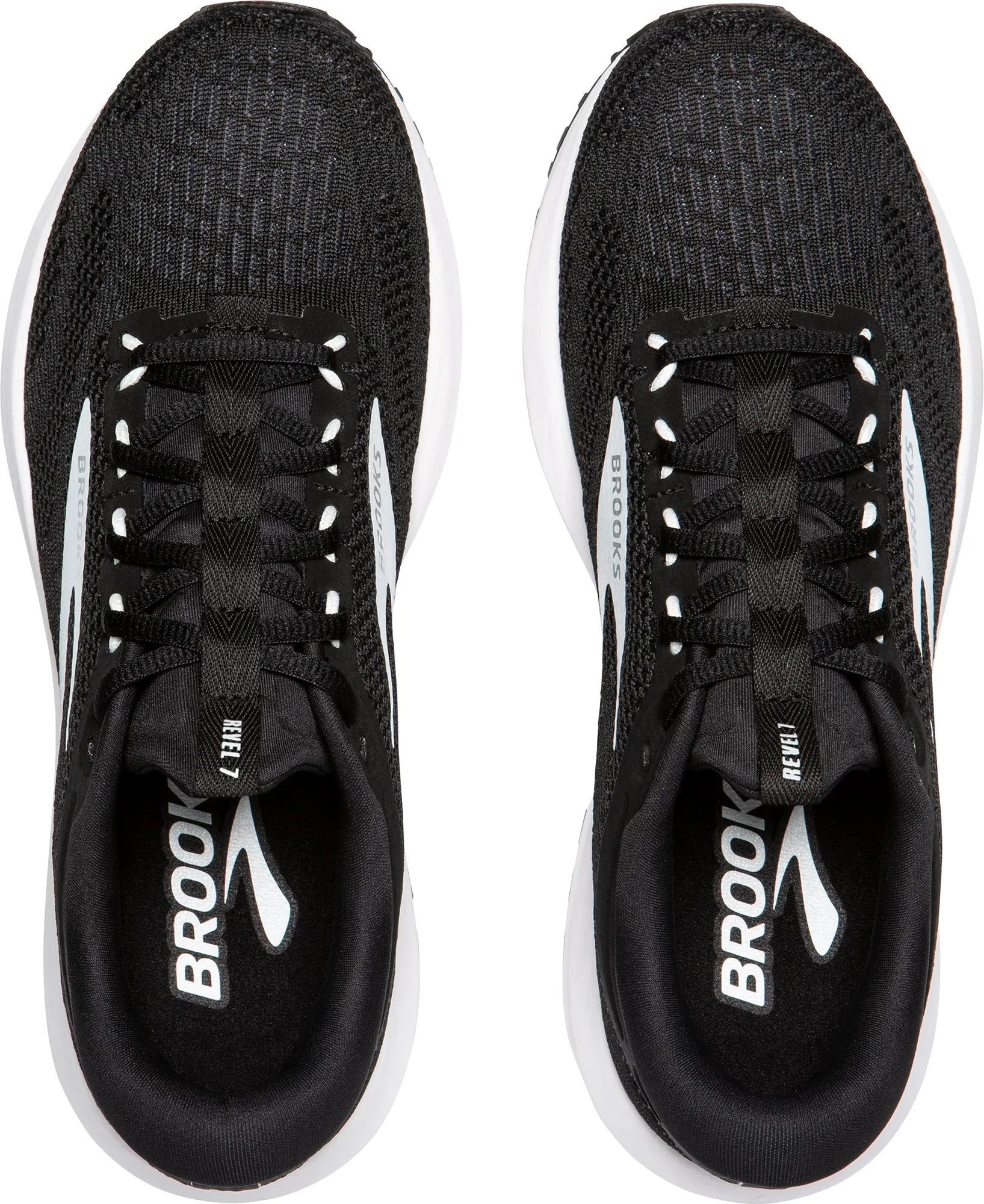 Chaussures de course Brooks Revel 7 pour hommes - Noir