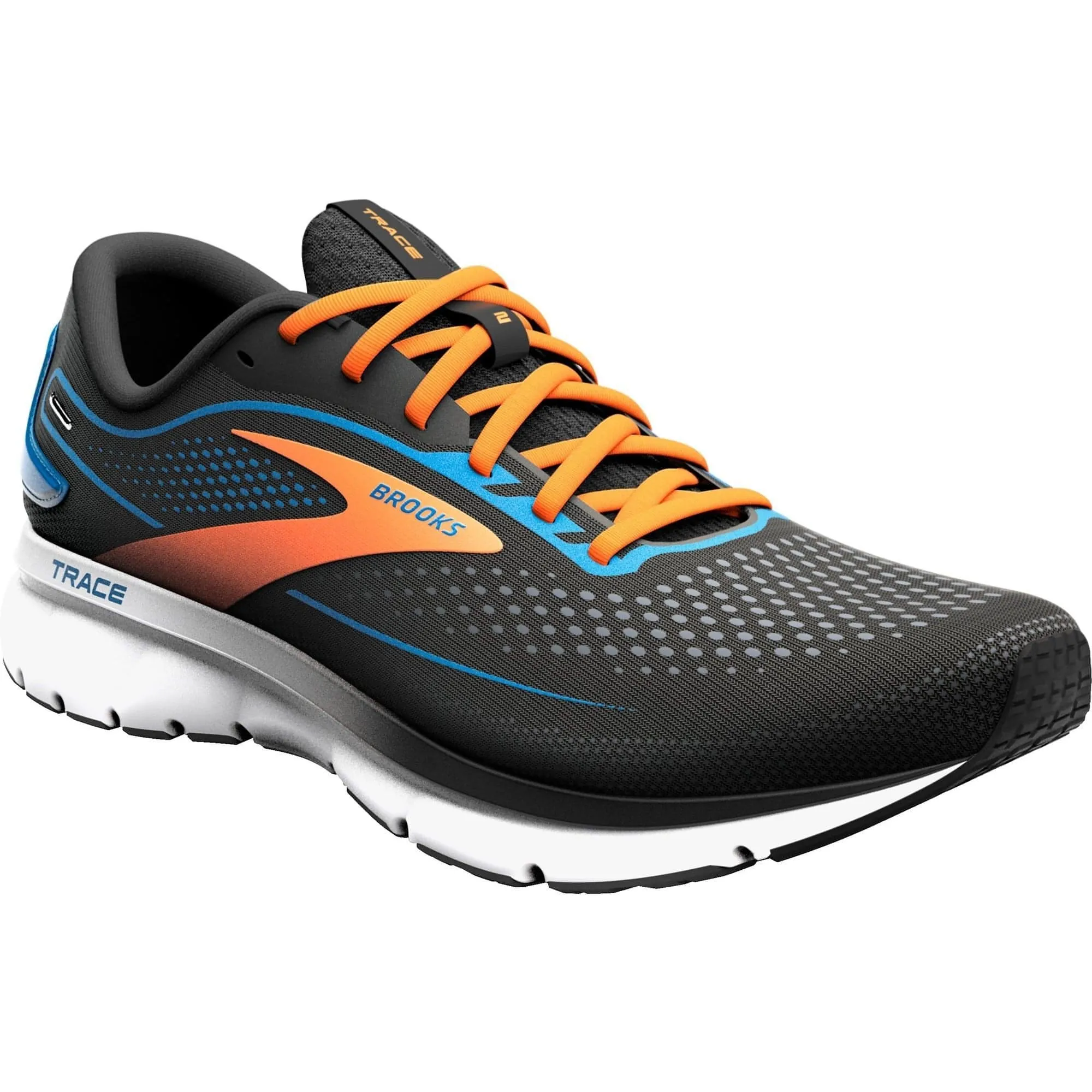 Chaussures de course Brooks Trace 2 pour homme - Noir