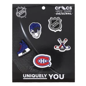 Chaussures Crocs Jibbitz™ NHL Canadiens de Montréal Pack de 5