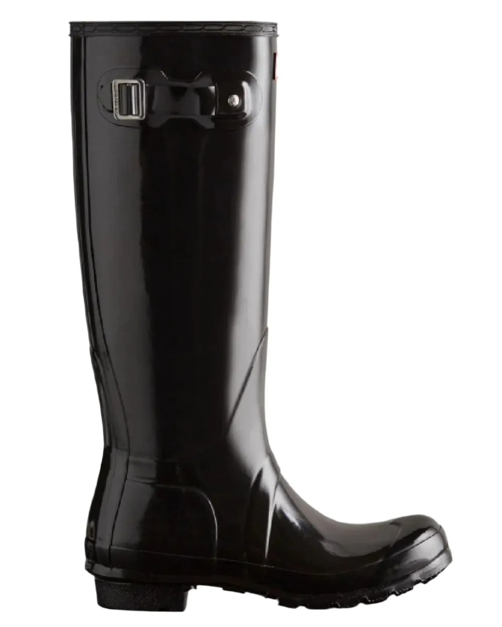 Bottes en caoutchouc Hunter Original Hautes Brillantes pour Femmes