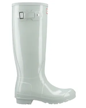Bottes en caoutchouc Hunter Original Hautes Brillantes pour Femmes