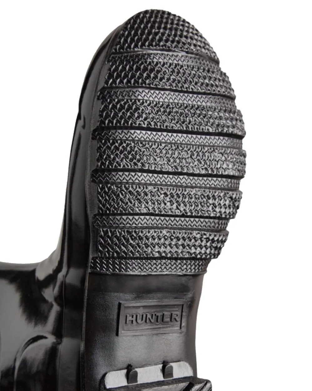 Bottes en caoutchouc Hunter Original Hautes Brillantes pour Femmes