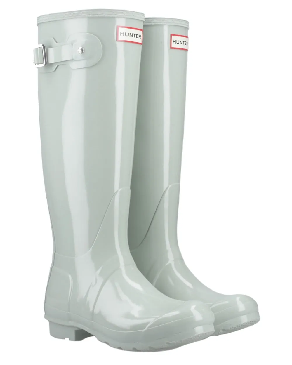 Bottes en caoutchouc Hunter Original Hautes Brillantes pour Femmes