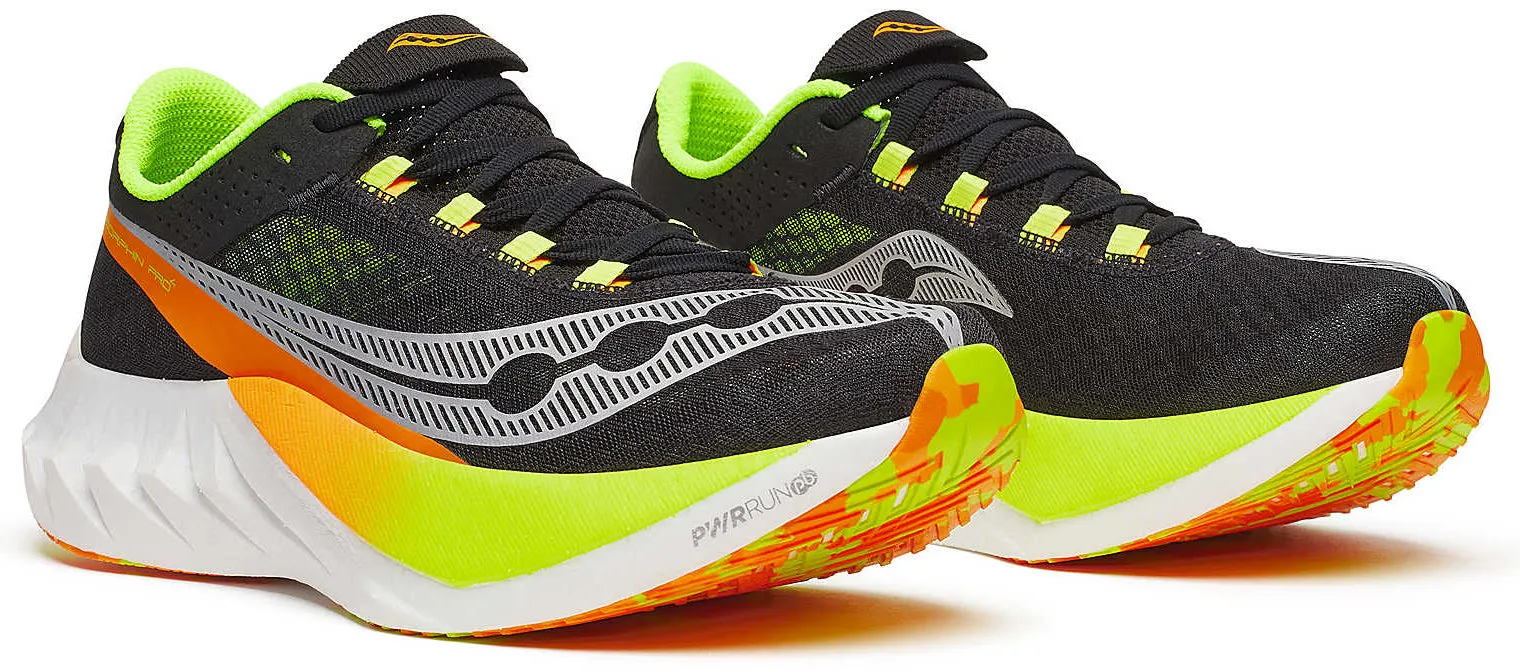 Chaussures de course Saucony Endorphin Pro 4 pour hommes - Noir
