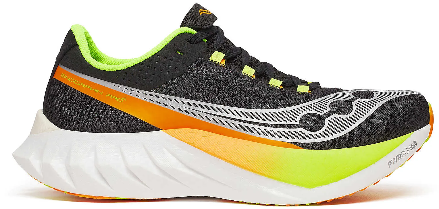 Chaussures de course Saucony Endorphin Pro 4 pour hommes - Noir