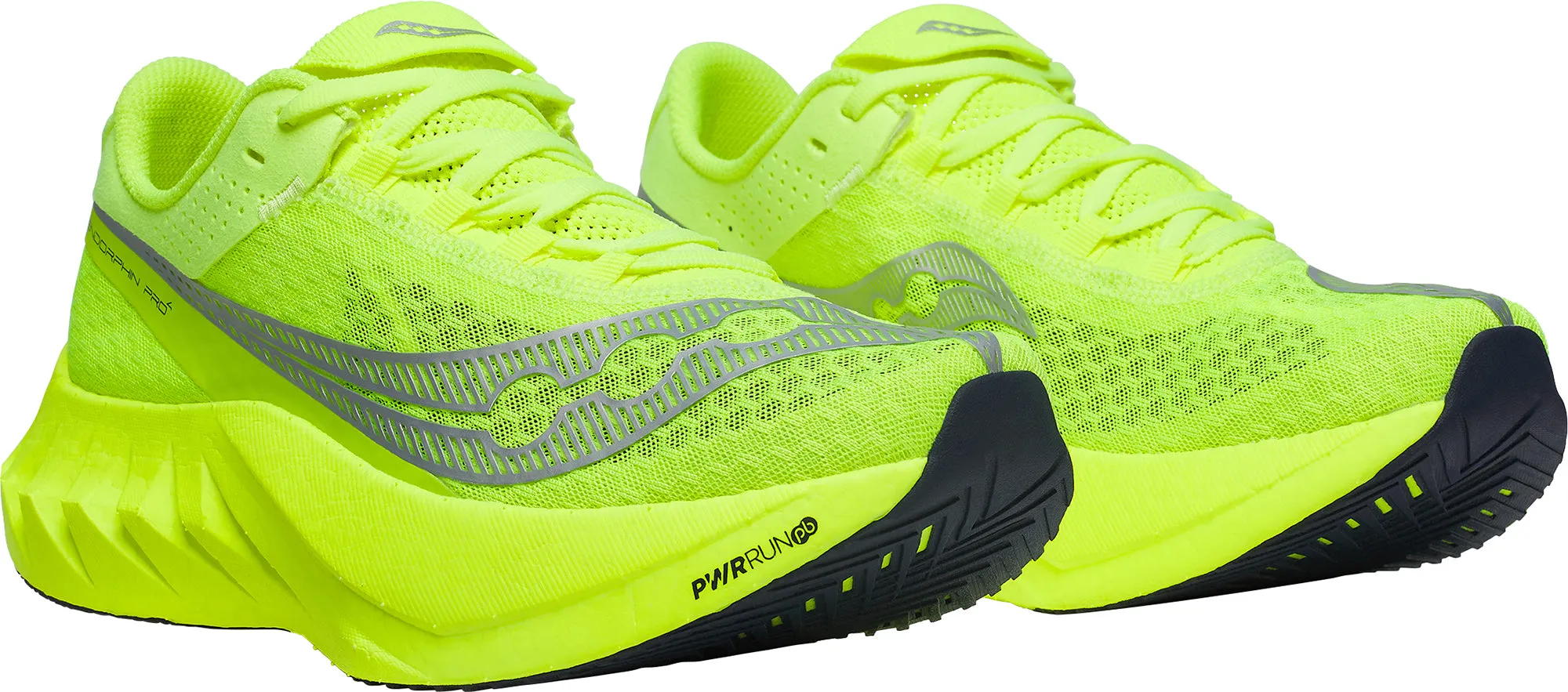 Chaussures de course Saucony Endorphin Pro 4 pour hommes - Jaune