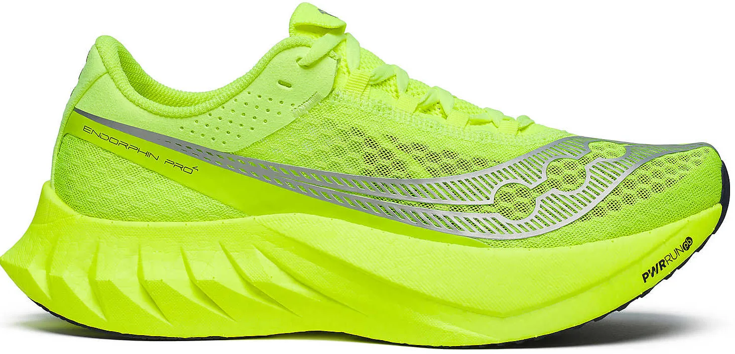 Chaussures de course Saucony Endorphin Pro 4 pour hommes - Jaune