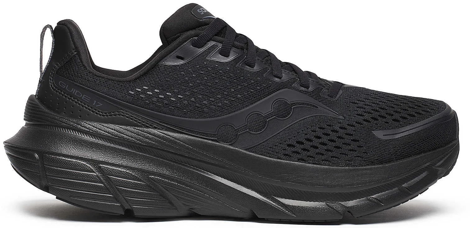 Chaussures de course Saucony Guide 17 pour homme - Noir