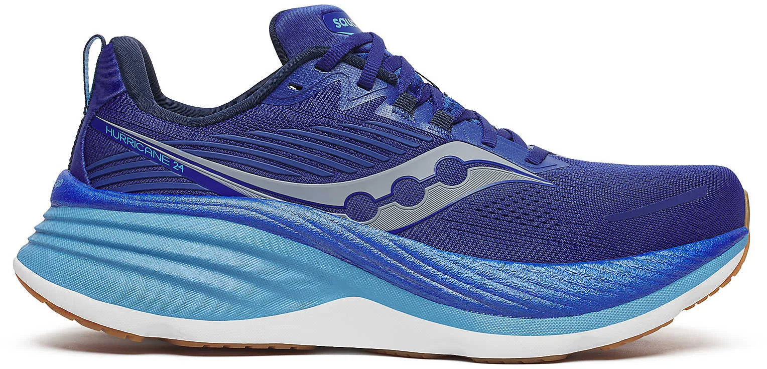 Chaussures de course Saucony Hurricane 24 pour homme - Bleu