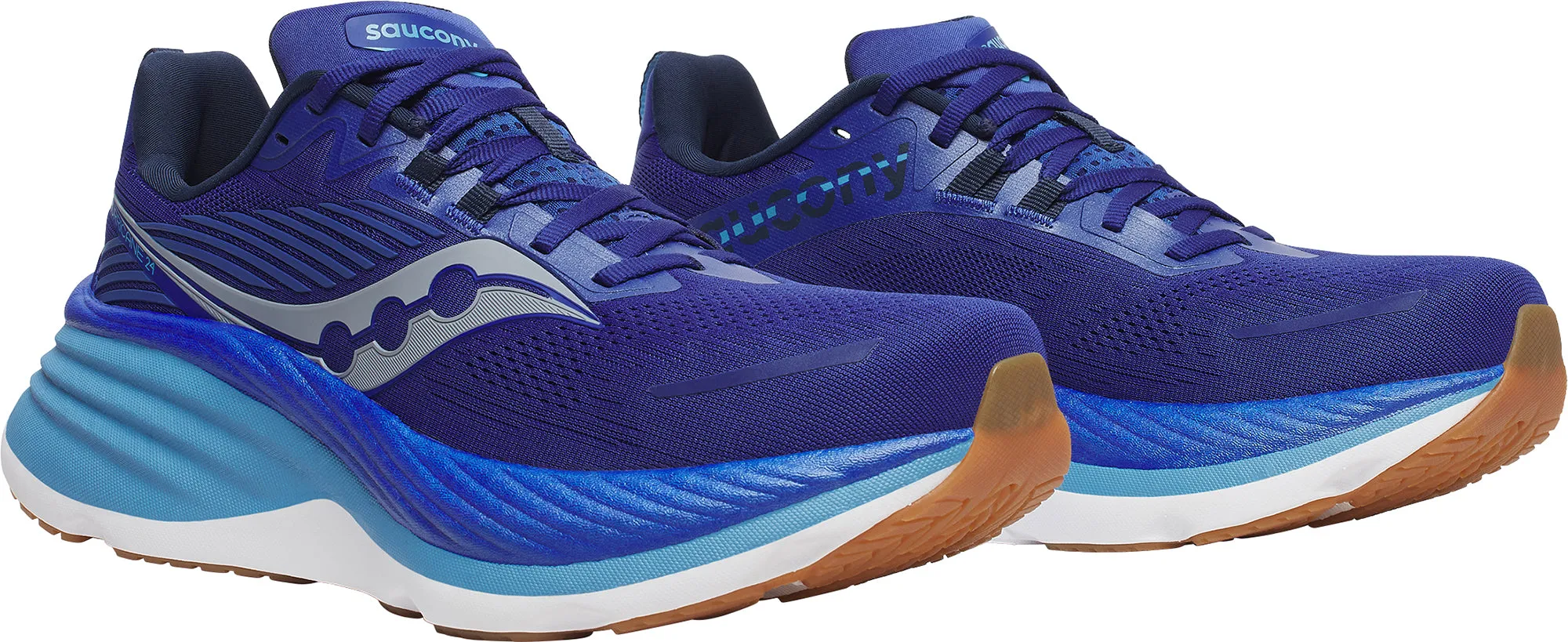 Chaussures de course Saucony Hurricane 24 pour homme - Bleu