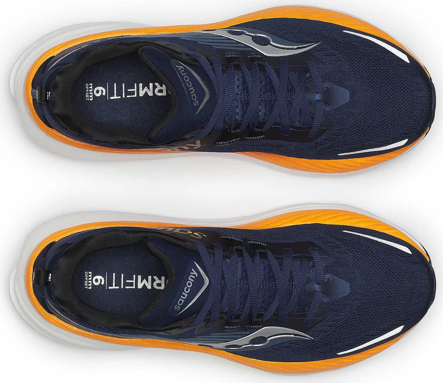 Chaussures de course Saucony Hurricane 24 pour hommes - Marine