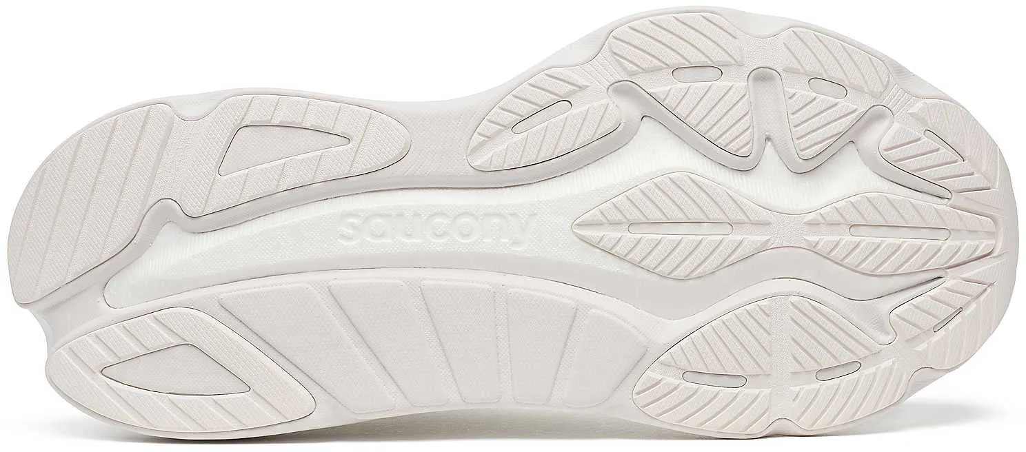 Chaussures de course Saucony Hurricane 24 pour hommes - Blanc